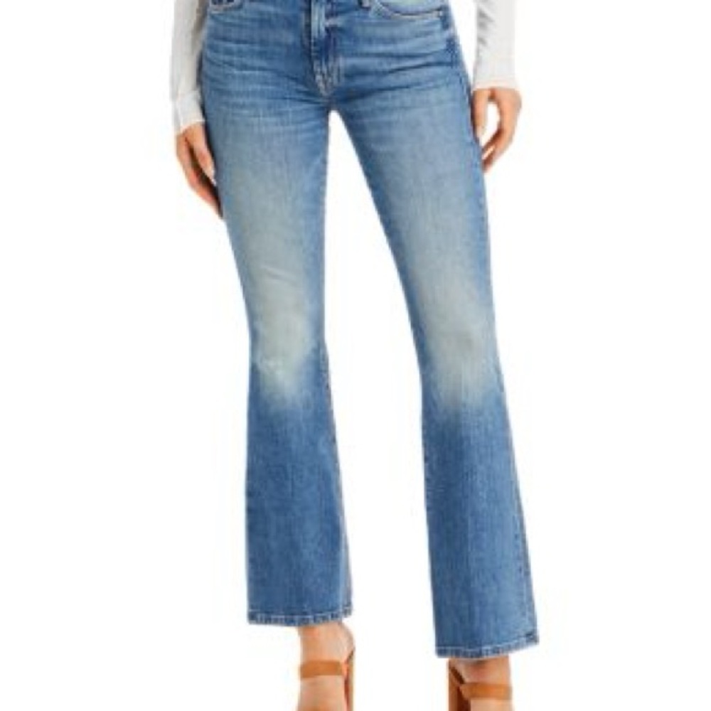 EUC MOTHER Denim Weekender Size 27